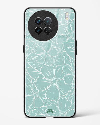 Hibiscus Crescendo Glass Case Phone Cover-(Vivo)