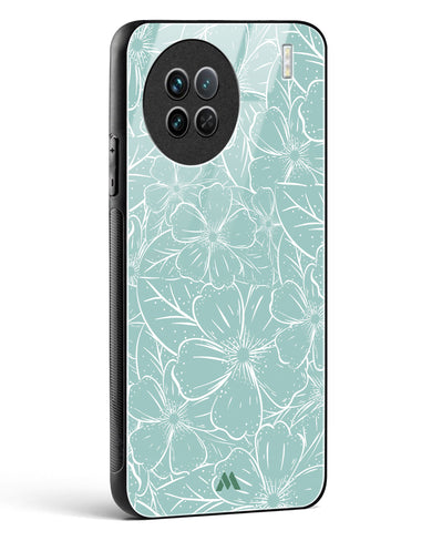 Hibiscus Crescendo Glass Case Phone Cover-(Vivo)