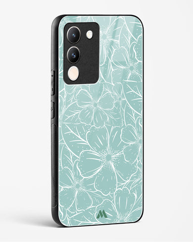 Hibiscus Crescendo Glass Case Phone Cover (Vivo)