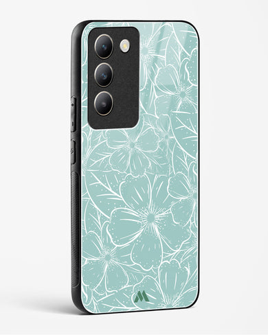 Hibiscus Crescendo Glass Case Phone Cover (Vivo)