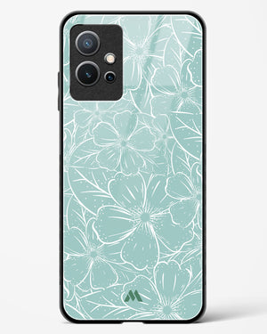 Hibiscus Crescendo Glass Case Phone Cover-(Vivo)