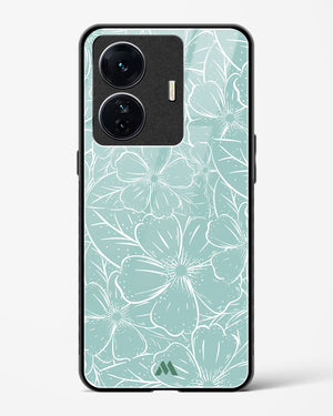 Hibiscus Crescendo Glass Case Phone Cover-(Vivo)