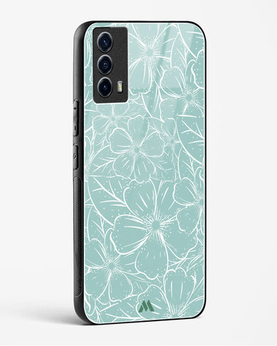 Hibiscus Crescendo Glass Case Phone Cover-(Vivo)