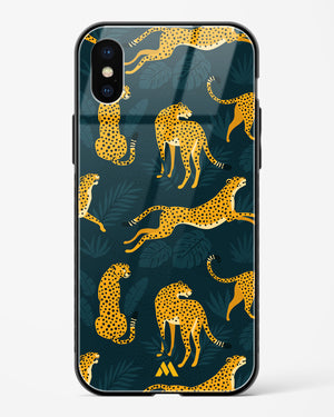 Cheetahs in the Wild Glass Case Phone Cover (Apple)