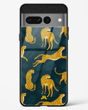 Cheetahs in the Wild Glass Case Phone Cover-(Google)