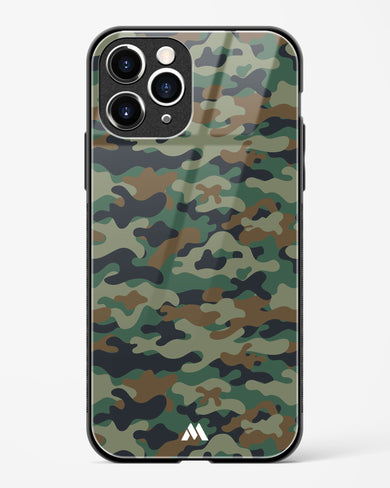 Jungle Camouflage Glass Case Phone Cover (Apple)