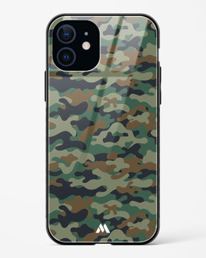 Jungle Camouflage Glass Case Phone Cover (Apple)