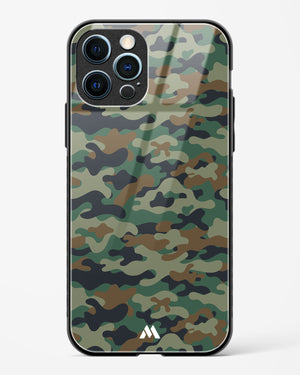 Jungle Camouflage Glass Case Phone Cover (Apple)