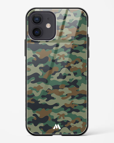 Jungle Camouflage Glass Case Phone Cover (Apple)