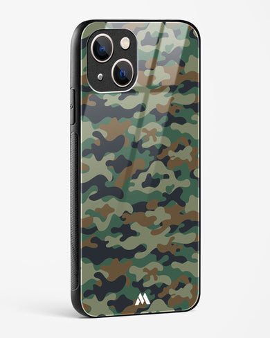 Jungle Camouflage Glass Case Phone Cover (Apple)