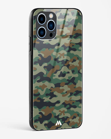 Jungle Camouflage Glass Case Phone Cover (Apple)
