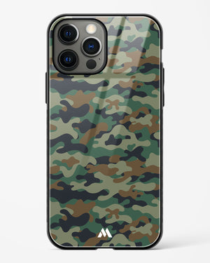 Jungle Camouflage Glass Case Phone Cover (Apple)