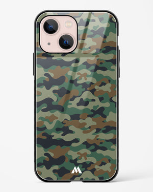 Jungle Camouflage Glass Case Phone Cover (Apple)