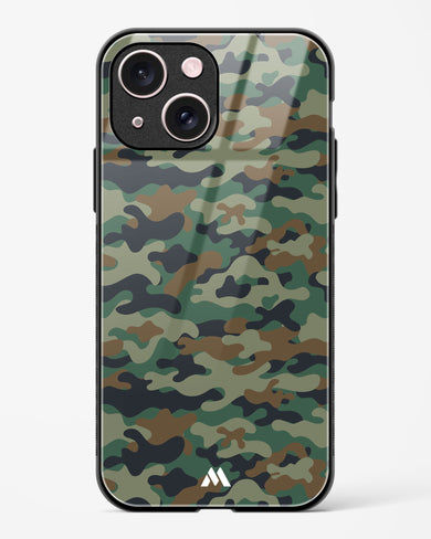 Jungle Camouflage Glass Case Phone Cover (Apple)