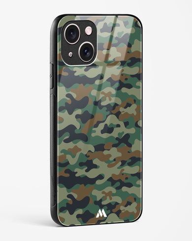 Jungle Camouflage Glass Case Phone Cover (Apple)