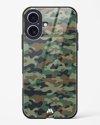 Jungle Camouflage Glass Case Phone Cover (Apple)