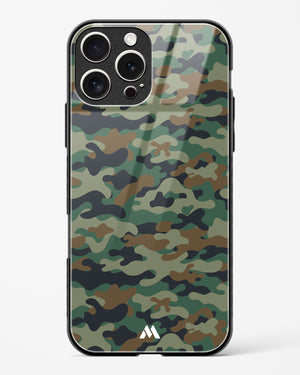 Jungle Camouflage Glass Case Phone Cover (Apple)