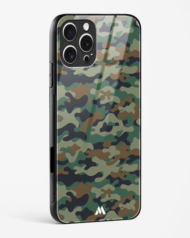 Jungle Camouflage Glass Case Phone Cover (Apple)