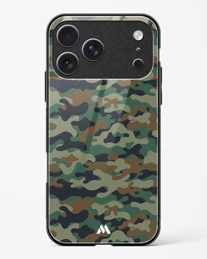 Jungle Camouflage Glass Case Phone Cover (Apple)