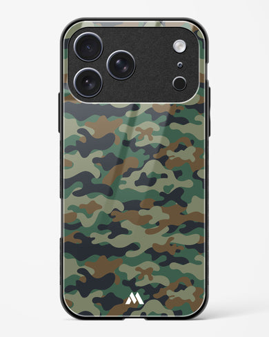 Jungle Camouflage Glass Case Phone Cover (Apple)