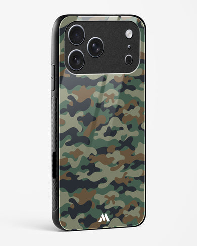 Jungle Camouflage Glass Case Phone Cover (Apple)