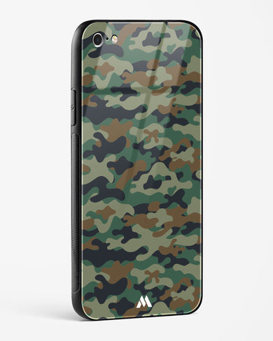 Jungle Camouflage Glass Case Phone Cover (Apple)