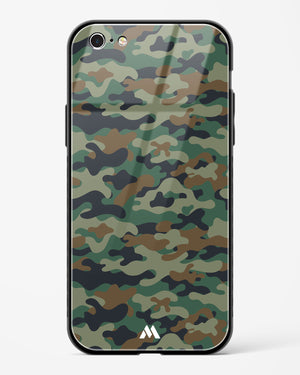 Jungle Camouflage Glass Case Phone Cover (Apple)