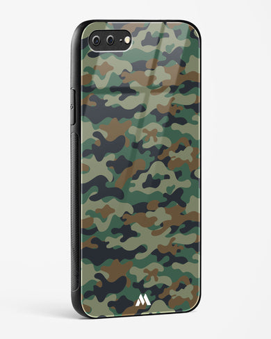 Jungle Camouflage Glass Case Phone Cover (Apple)