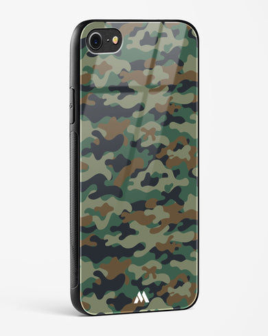 Jungle Camouflage Glass Case Phone Cover (Apple)