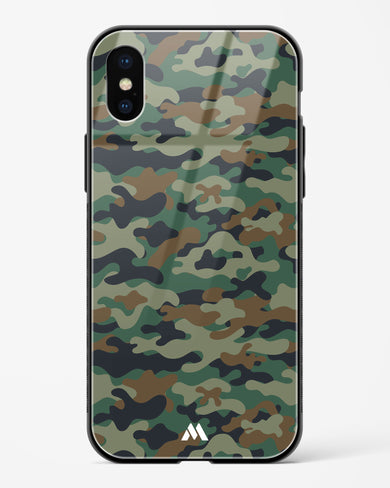 Jungle Camouflage Glass Case Phone Cover (Apple)