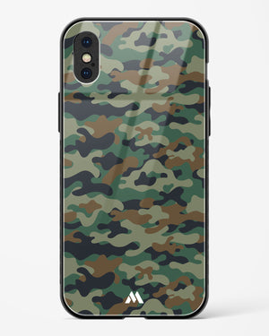 Jungle Camouflage Glass Case Phone Cover (Apple)