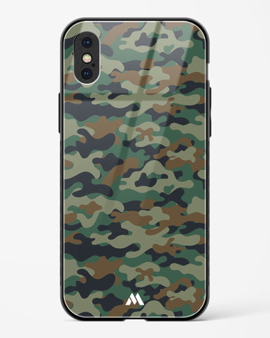 Jungle Camouflage Glass Case Phone Cover (Apple)