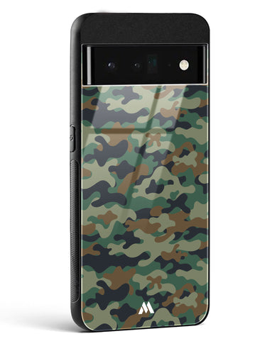 Jungle Camouflage Glass Case Phone Cover (Google)