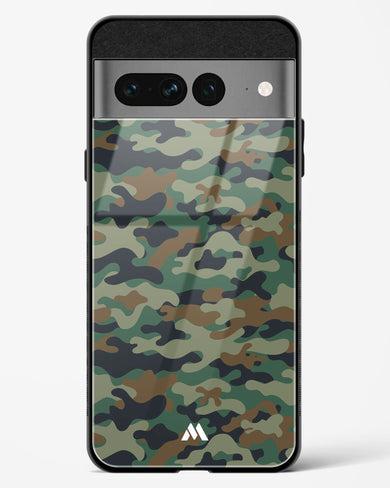 Jungle Camouflage Glass Case Phone Cover (Google)