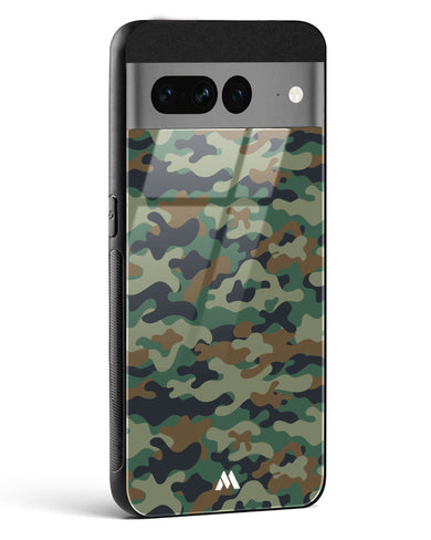 Jungle Camouflage Glass Case Phone Cover (Google)