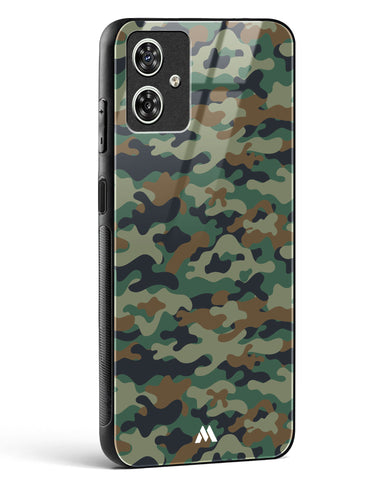 Jungle Camouflage Glass Case Phone Cover-(Motorola)