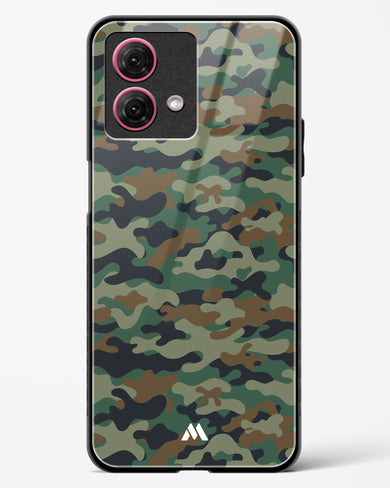 Jungle Camouflage Glass Case Phone Cover-(Motorola)