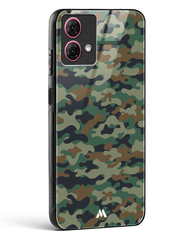 Jungle Camouflage Glass Case Phone Cover-(Motorola)