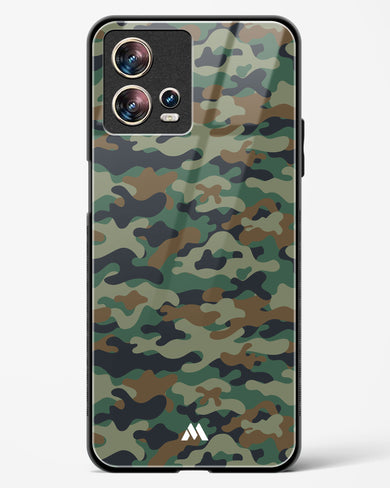 Jungle Camouflage Glass Case Phone Cover-(Motorola)