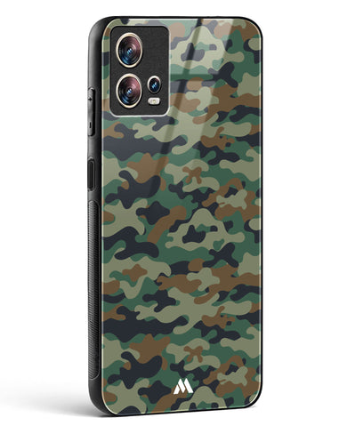 Jungle Camouflage Glass Case Phone Cover-(Motorola)