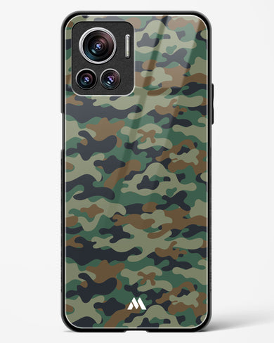 Jungle Camouflage Glass Case Phone Cover-(Motorola)