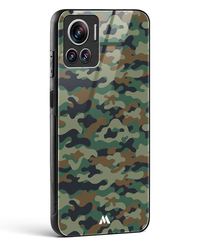 Jungle Camouflage Glass Case Phone Cover-(Motorola)