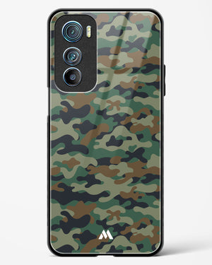 Jungle Camouflage Glass Case Phone Cover-(Motorola)