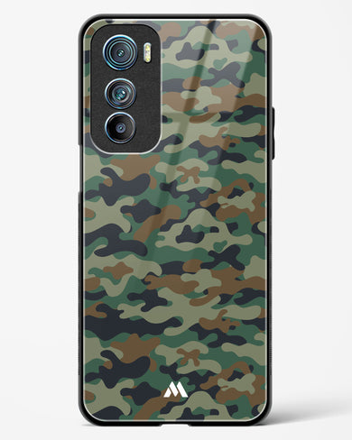 Jungle Camouflage Glass Case Phone Cover-(Motorola)