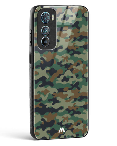 Jungle Camouflage Glass Case Phone Cover-(Motorola)