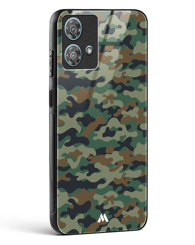 Jungle Camouflage Glass Case Phone Cover-(Motorola)