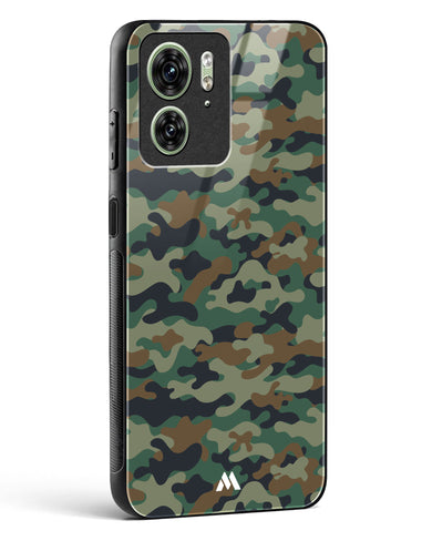 Jungle Camouflage Glass Case Phone Cover-(Motorola)