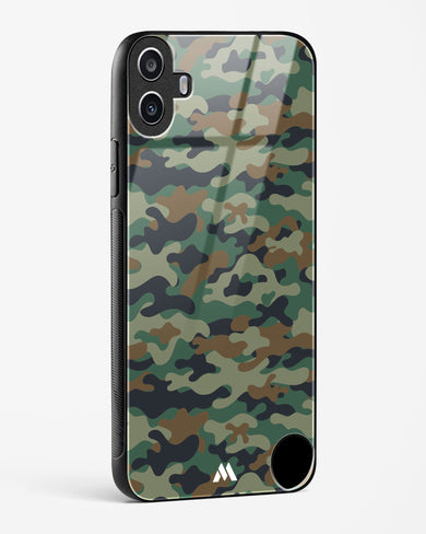 Jungle Camouflage Glass Case Phone Cover (Nothing)