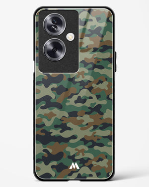 Jungle Camouflage Glass Case Phone Cover (Oppo)