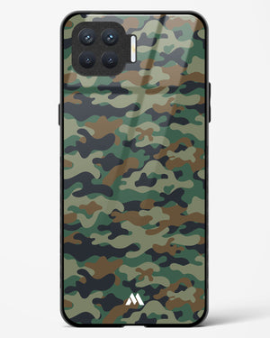 Jungle Camouflage Glass Case Phone Cover (Oppo)